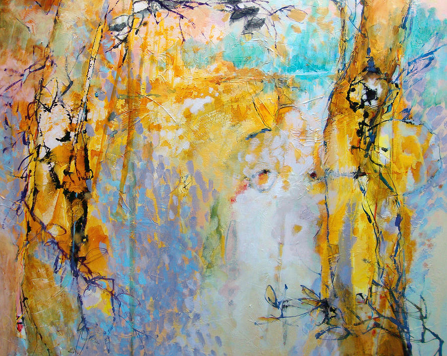  Golden Alders Sketch Painting by Dale  Witherow