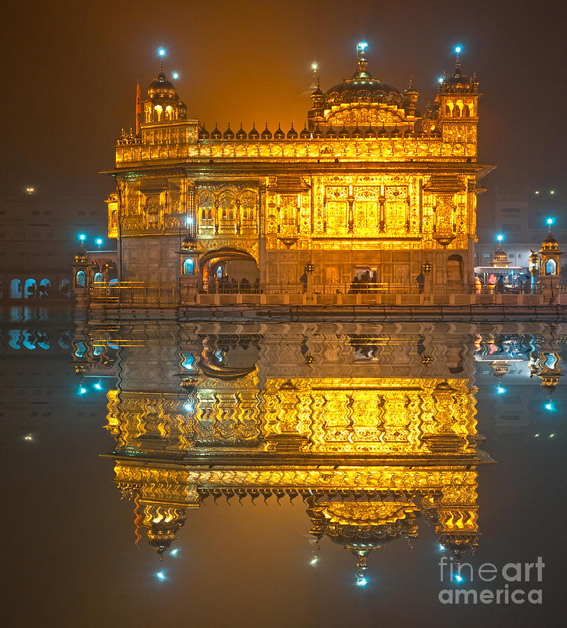  Golden Temple in Amritsar - Punjab - India Photograph by Luciano Mortula