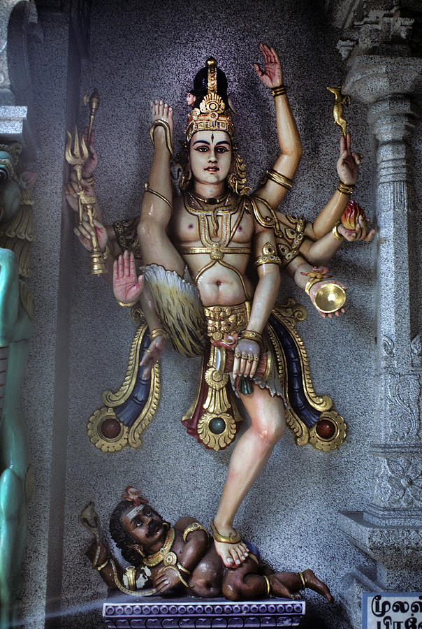 Hindu Photograph - Hindu god Shiva by Carl Purcell.