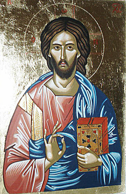 Jesus Christ Ic Xc Painting by Prisecaru Radu | Fine Art America