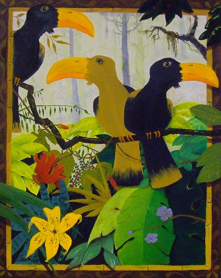  Jungle Boogie  Painting by Patrick Trotter
