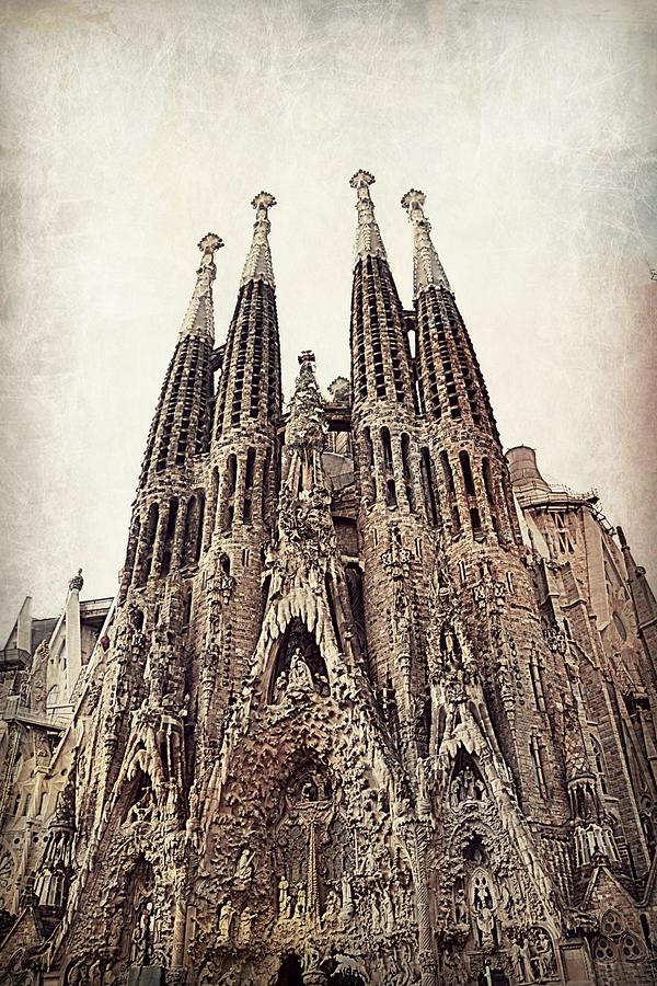  La Sagrada Familia Photograph by Toni Abdnour
