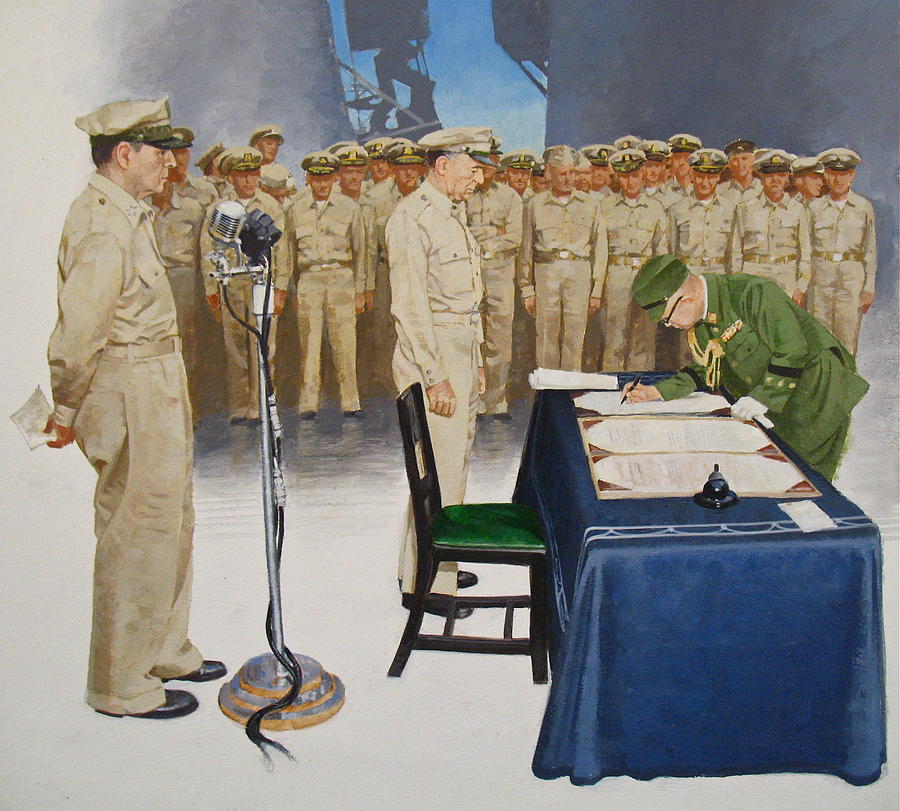  MacArthur Painting by Cliff Spohn
