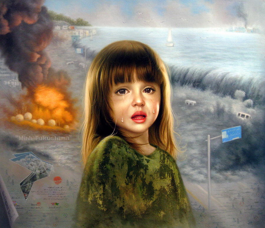  Minha Fukushima Painting by Yoo Choong Yeul
