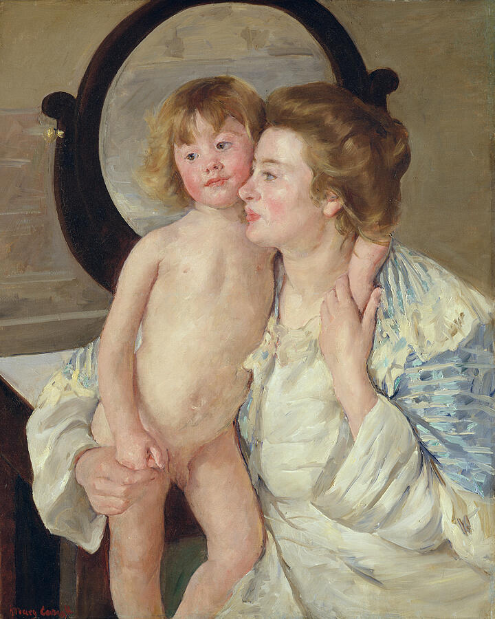 Mother and Child, from circa 1899 Painting by Mary Cassatt