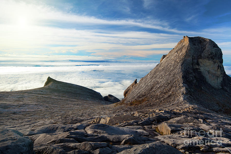 Nature Photograph -  Mount Kinabalu by MotHaiBaPhoto Prints