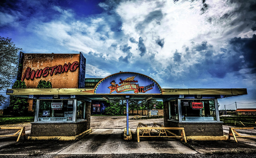  Mustang Drive In Photograph by Karl Anderson