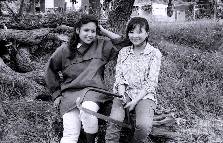  Nepalese-Tai Students  Photograph by Morris Keyonzo