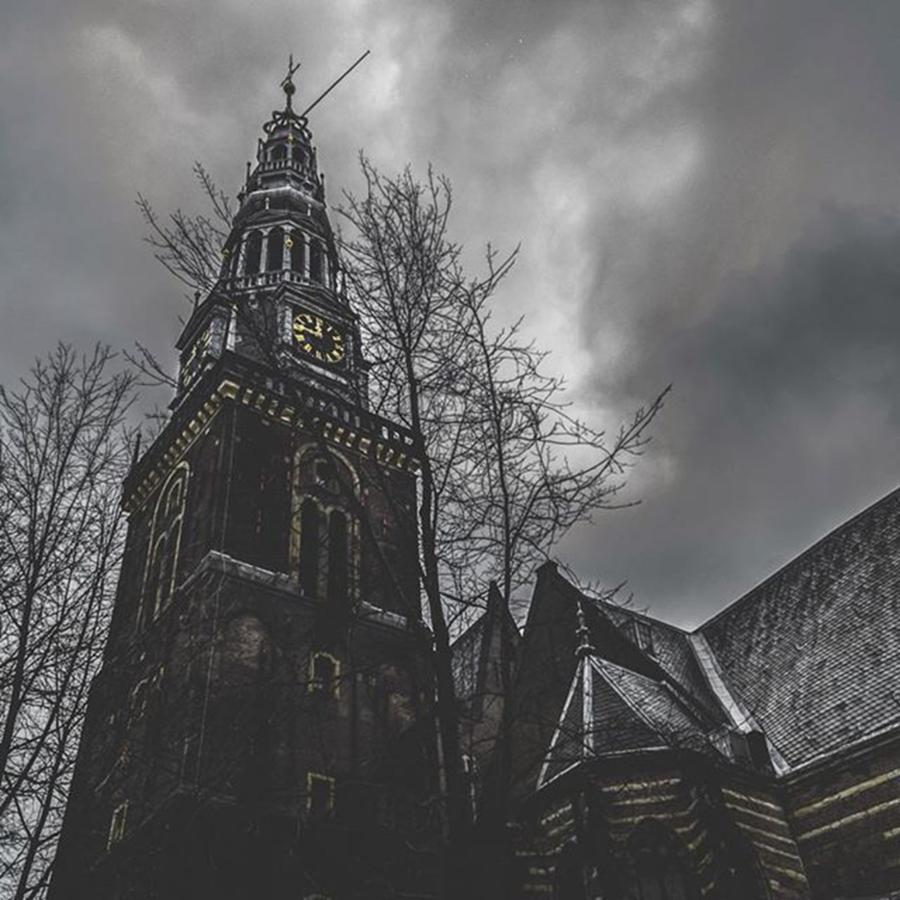 Amsterdam Photograph - • Oude Kerk • 
this Old Church by M A T T E O   T A V A N T I