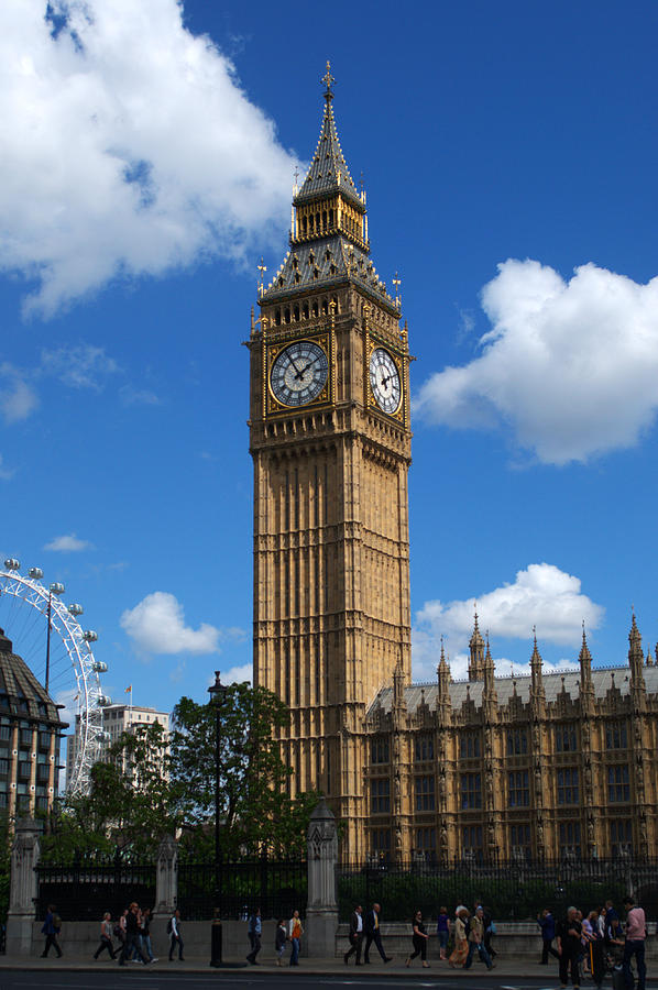 Big Ben Photograph -  Palace of Westminster by Chris Day