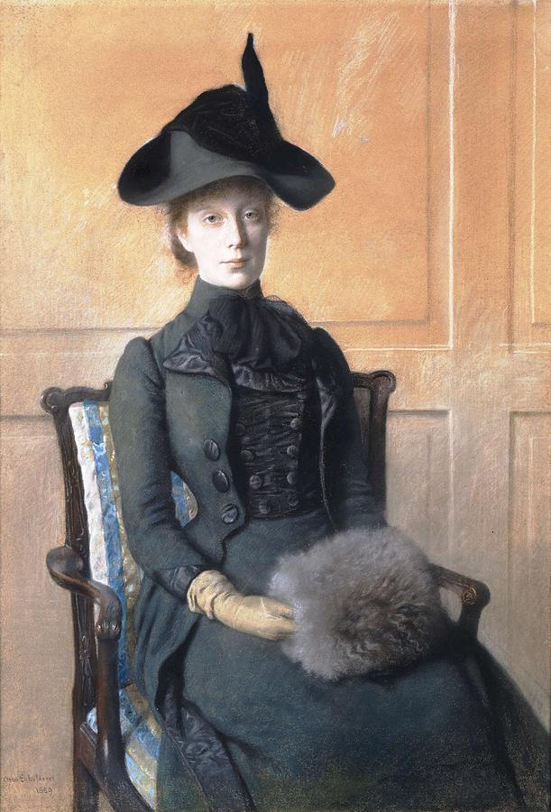 Portrait Of Elizabeth Bruel Painting