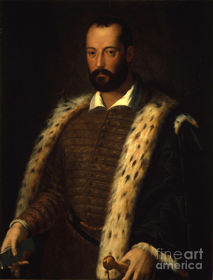 Portrait Of Francesco I De Medici Painting