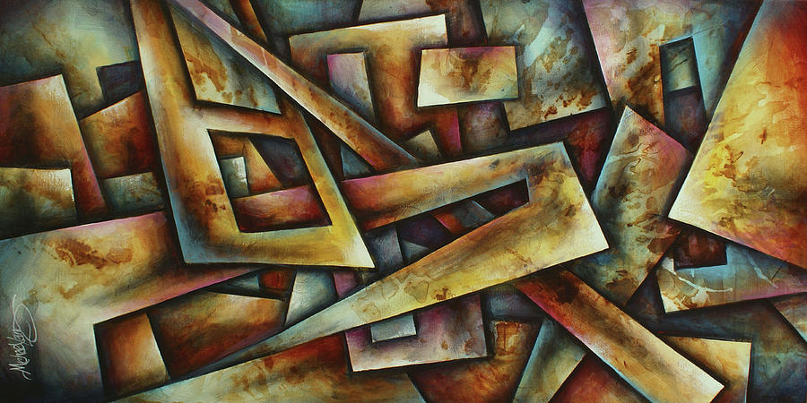   Puzzled  Painting by Michael Lang