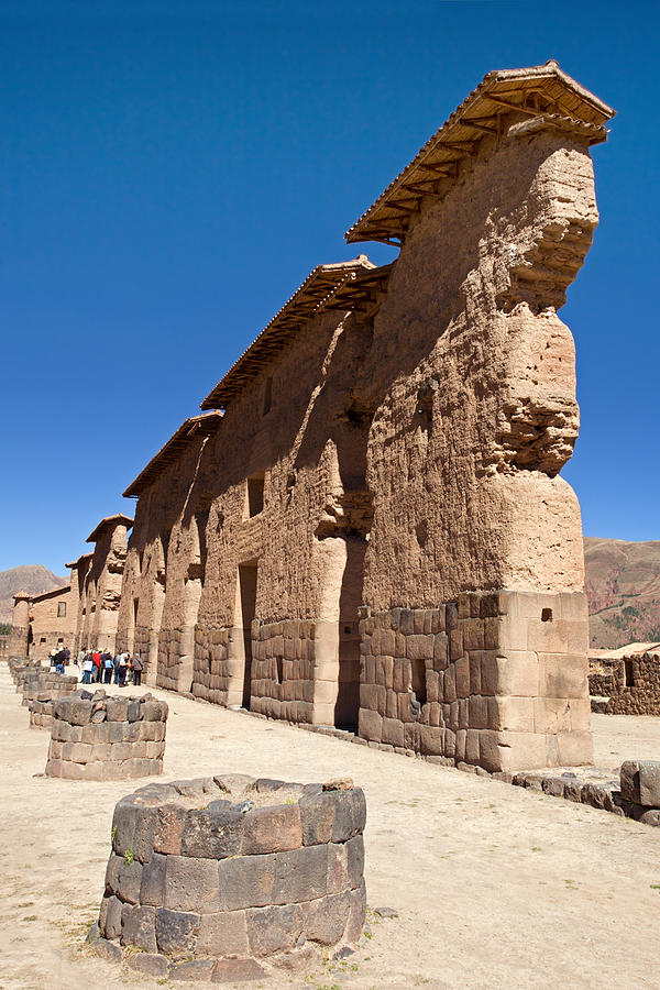 Raqchi Inca Ruins Photograph