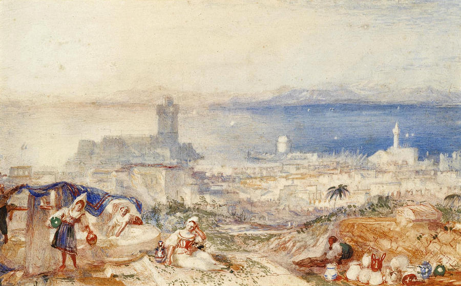  Rhodes #1 Painting by Joseph Mallord William Turner