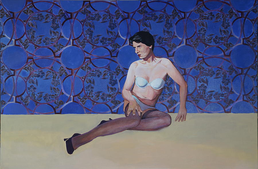 Homo Erotic Painting -  Ridiculous Selfies 5 by Robert Keseru