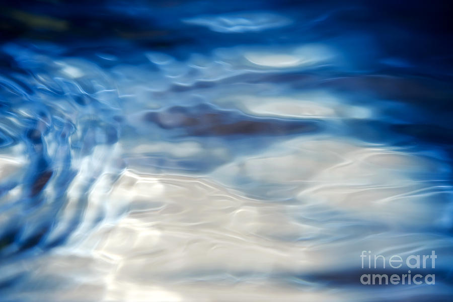  Ripples of Blue Photograph by Tim Gainey