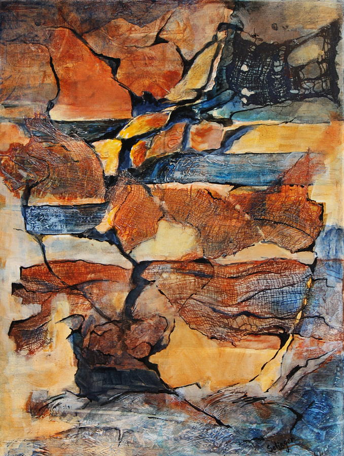 Sedimentary Strata by Kathie Selinger Sedimentary Strata by Kathie Selinger