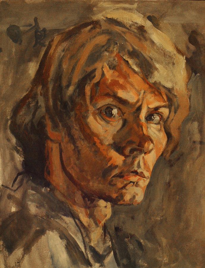  Self Portrait Painting by Tim  Heimdal