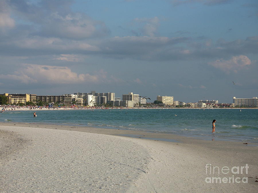 Nature Photograph -  Siesta Key Beach by Christiane Schulze Art And Photography