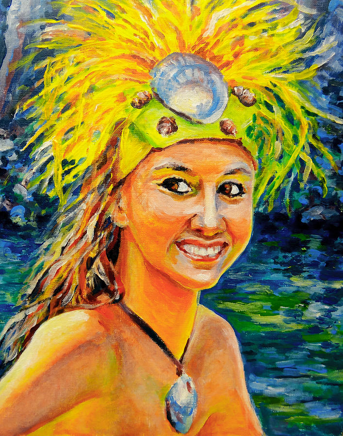  Smile Hawaii Painting by Svetlana Nassyrov