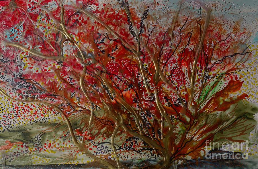  Song of Autumn  Painting by Heather Hennick