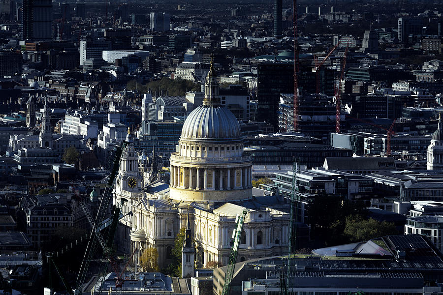 London Photograph -  St Pauls cathedral London by Ian Hufton