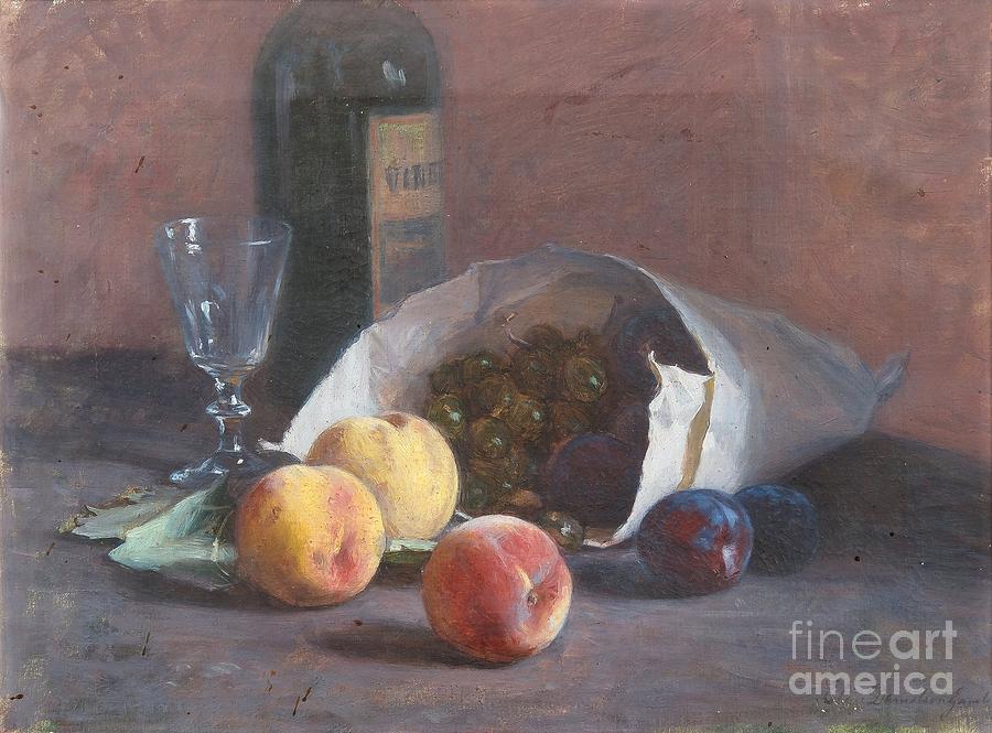  Still Life With Fruits Painting by Celestial Images