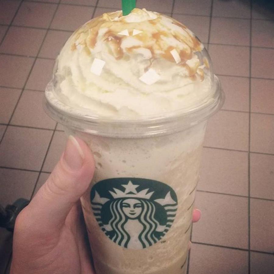 Frappe Photograph - 👑 #sweettreat #starbucks #caramel by Ginte Skarelyte