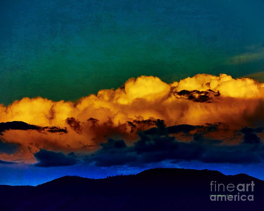  Taos Clouds II Photograph by Charles Muhle