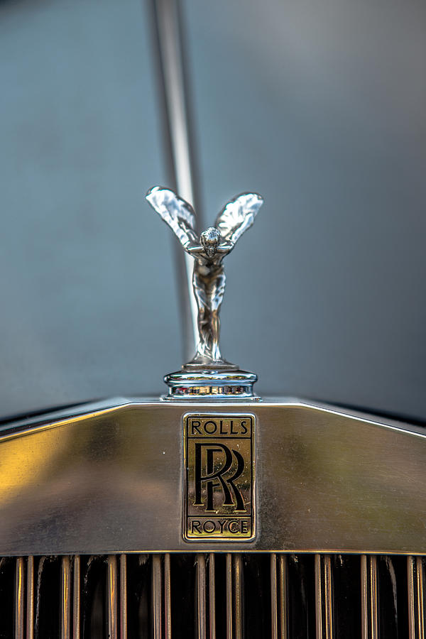   The emblem of Rolls-Royce  Photograph by Alex Grichenko