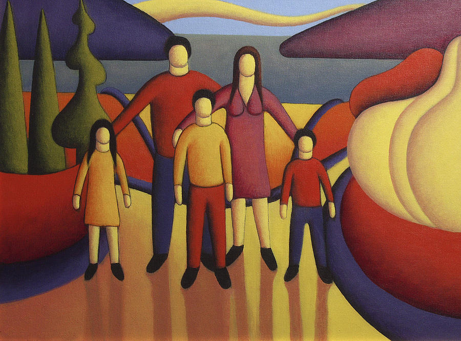  The family Painting by Alan Kenny