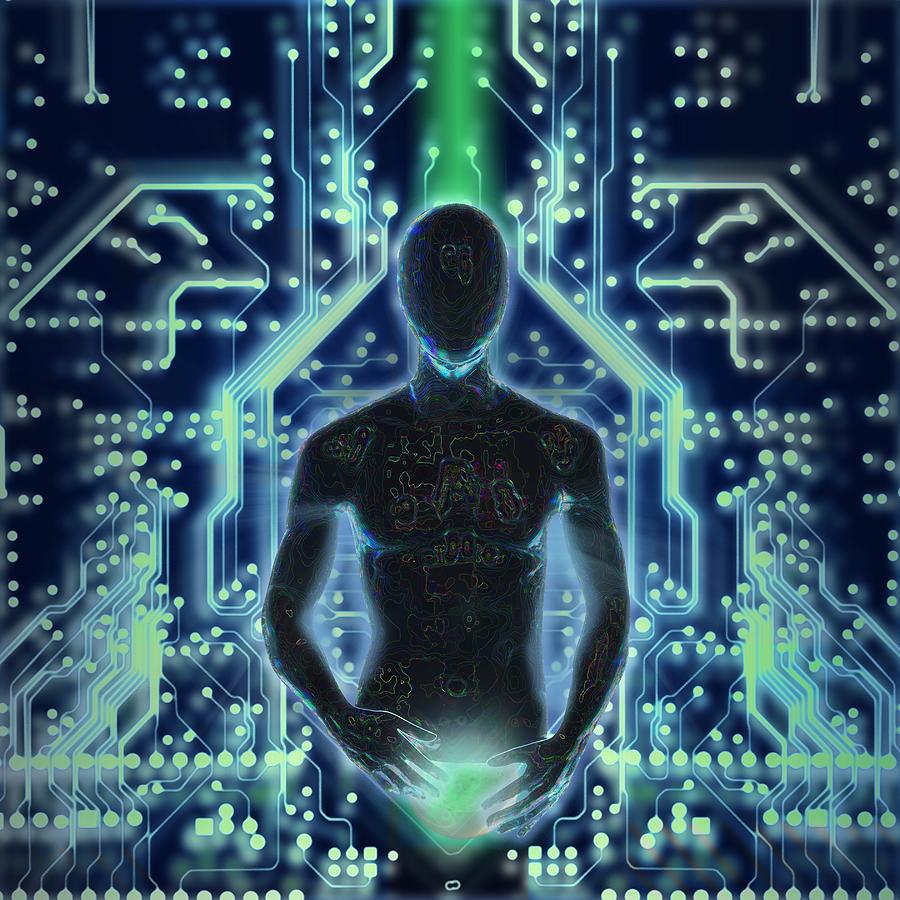 Science Fiction Digital Art -  The Prophet by Francois Domain