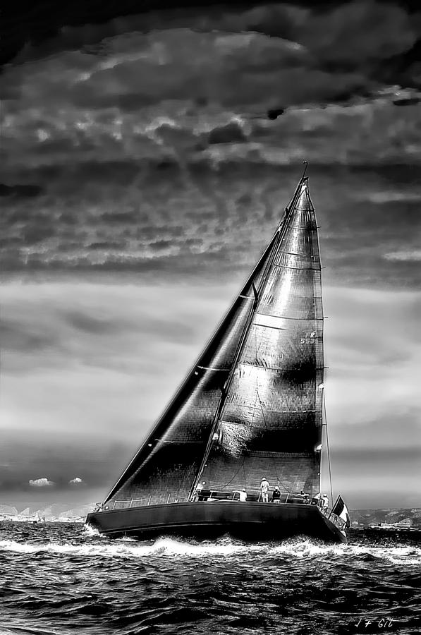  The Star Boat,  Sailing Boat Titan, Photograph by Jean Francois Gil