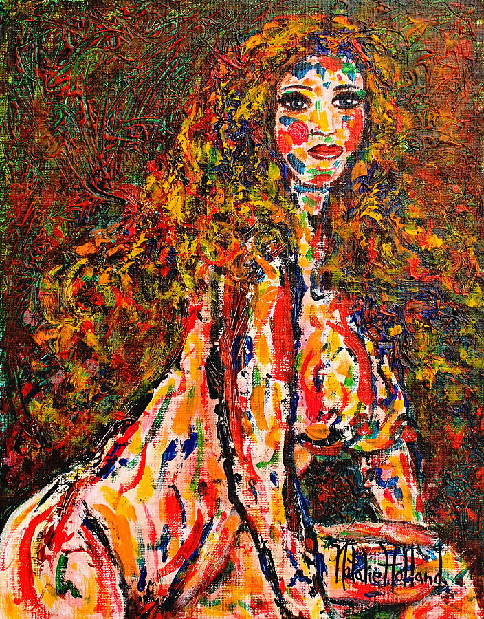  The Wild Woman Painting by Natalie Holland