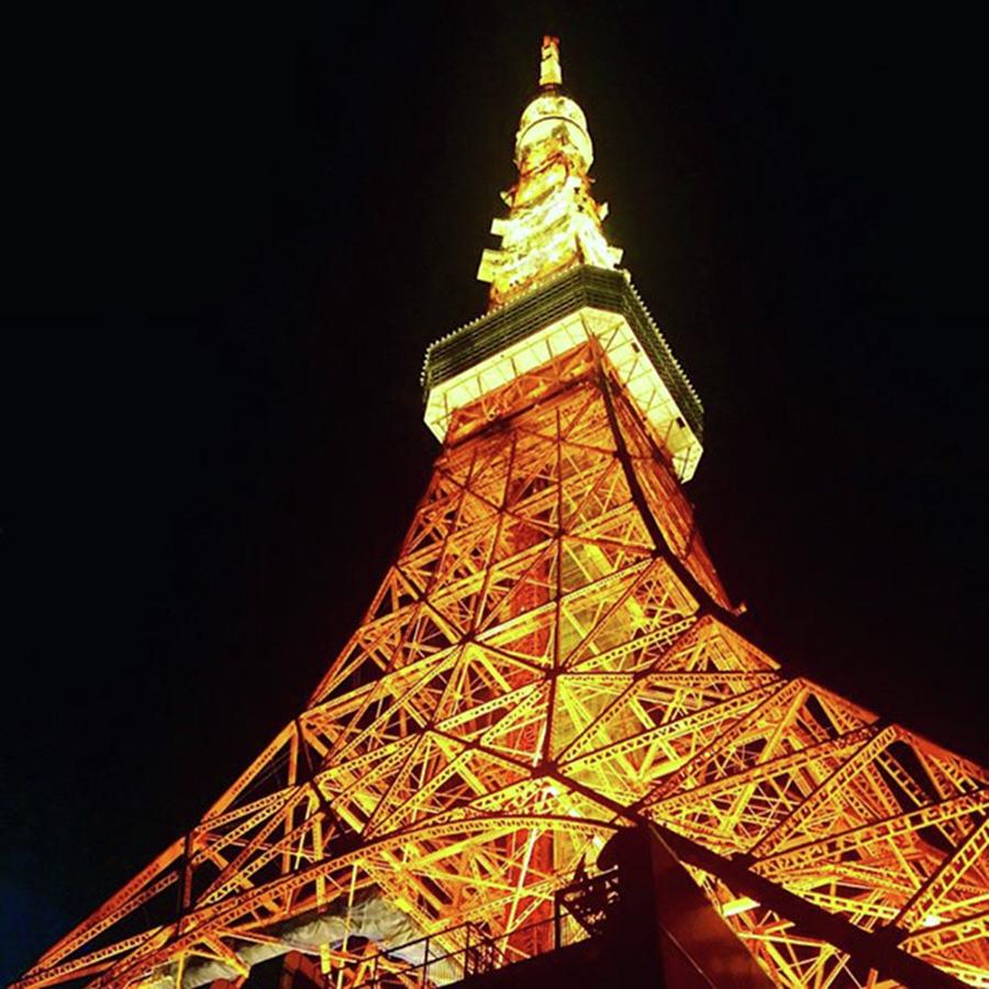 Tower Photograph - どーん！  #tokyotower #tokyo #tower by Kiyomi Hori