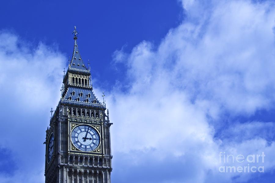  Towering Big Ben  Photograph by Don Kenworthy