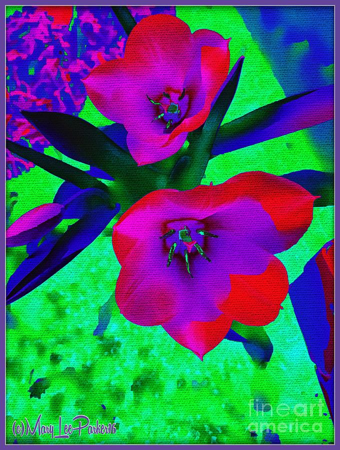  Tulips  Season Mixed Media by MaryLee Parker