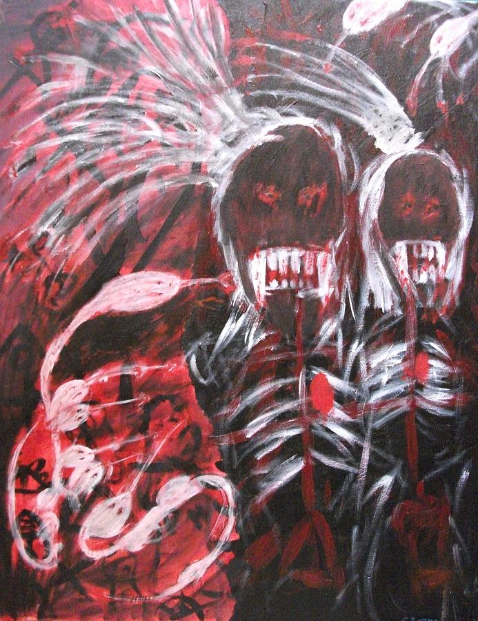 Vampire Painting -  Vengence by Randall Ciotti