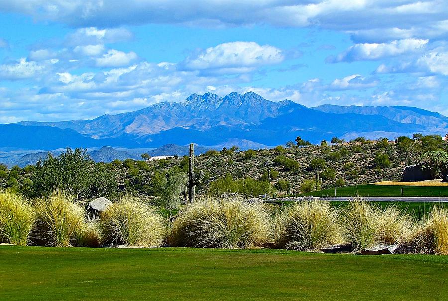  View from Sunridge Canyon Golf Course Photograph by Barbara Zahno
