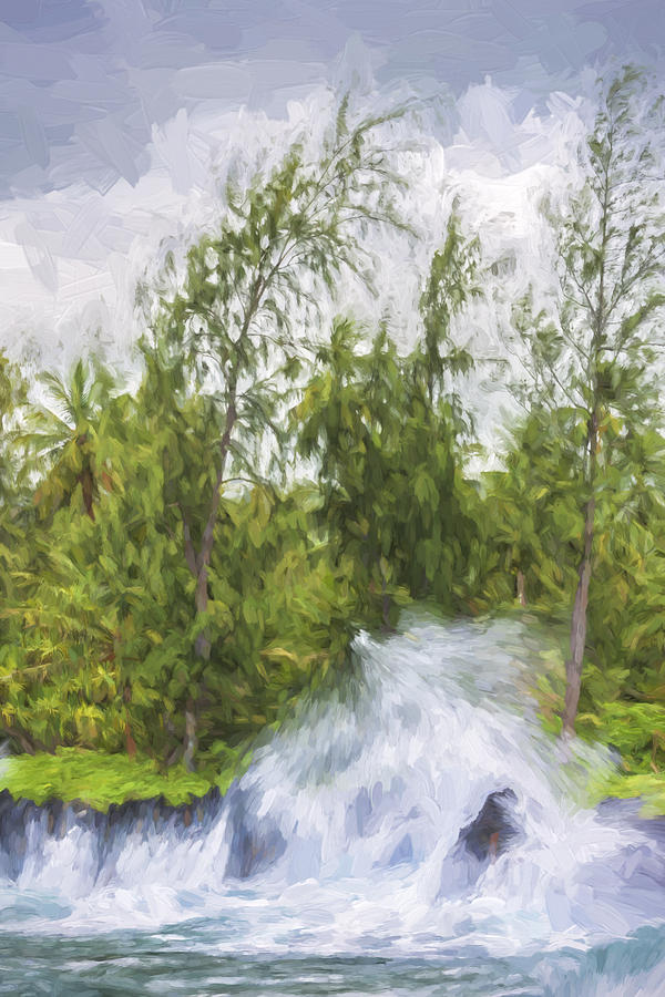  Violent Waters II Digital Art by Jon Glaser