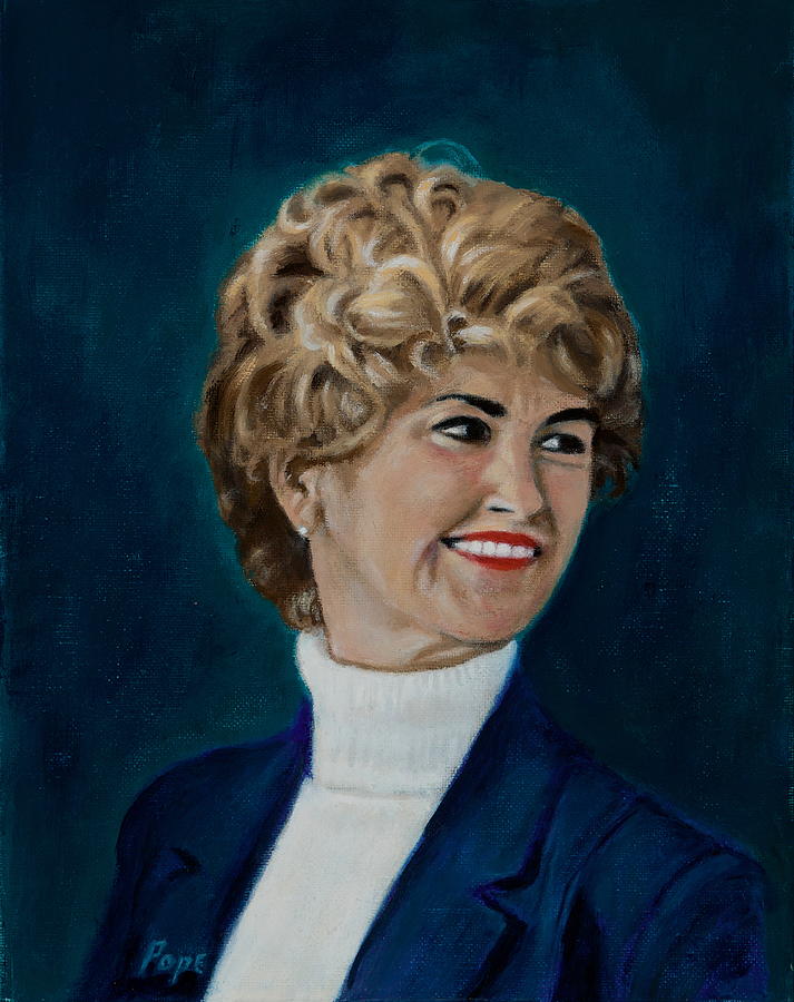  Virginia Carter Painting by Bruce Ben Pope