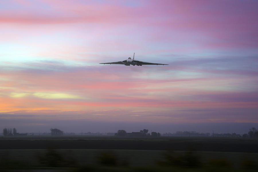 Xh558 Photograph -  Vulcan Dawn by Jason Green