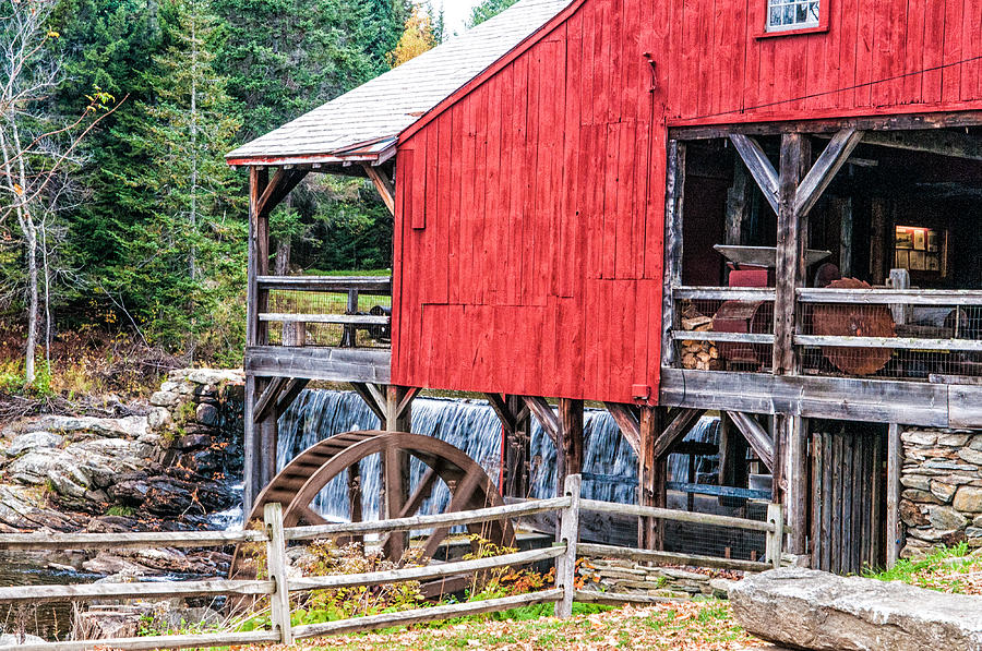 Weston Mill Close Up Photograph by Linda Pulvermacher Pixels