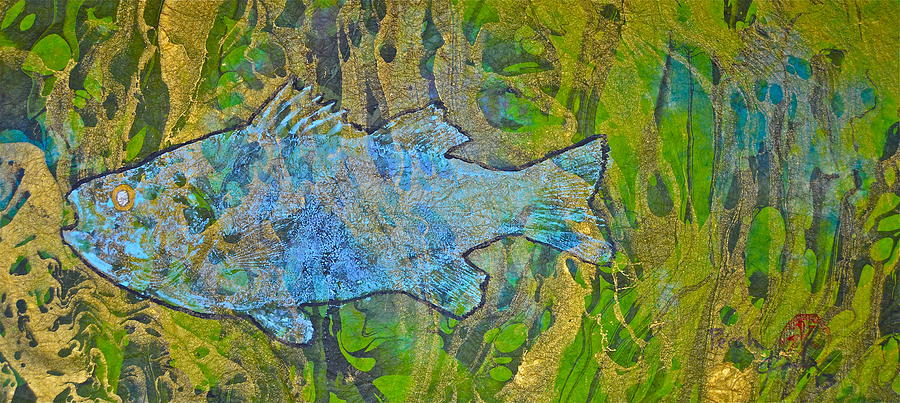  White Perch - White Crappie Mixed Media by Jeffrey Canha