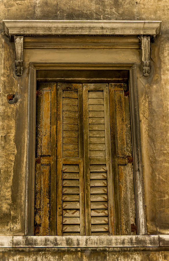  Window And Shutters Venice Italy  Photograph by Xavier Cardell