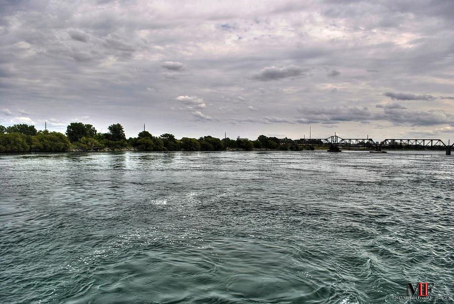 001 Currents Of The Niagara River Photograph by Michael Frank Jr