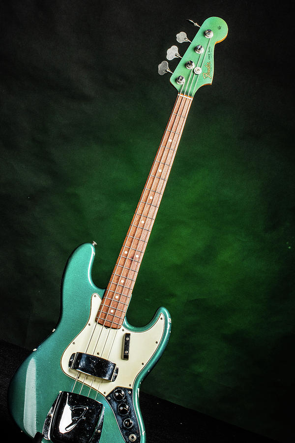 001.1834 Fender 1965 Jazz Bass Color #0011834 Photograph by M K Miller