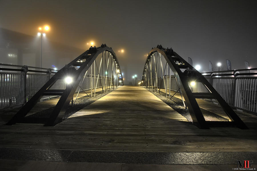 002 EARLY MORNING FOG at CANALSIDE Photograph by Michael Frank Jr