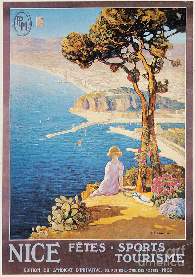 NICE, FRANCE, c1920 Painting by Granger